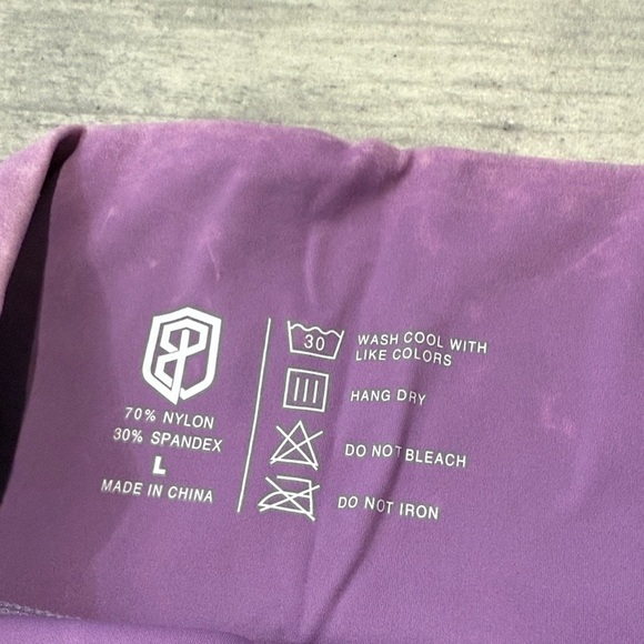 Women's Purple Shorts - Picture 2 of 3